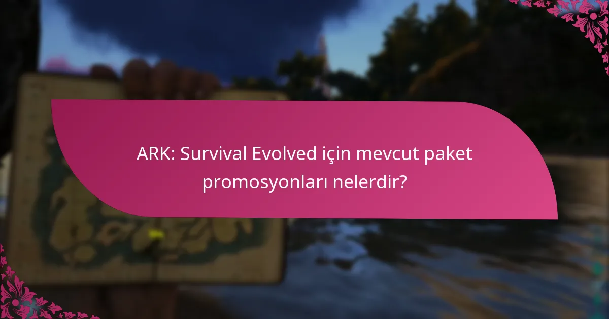 Paket promosyonları için uygunluk kriterleri nelerdir?