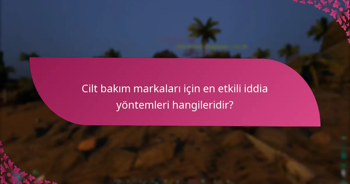 Trophy Skin, iddialarını nasıl destekliyor?