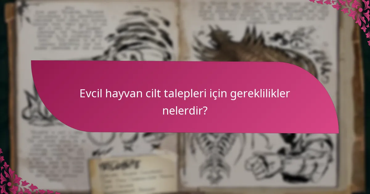 Mevsimsel olaylar evcil hayvan cilt sağlığını nasıl etkiler?