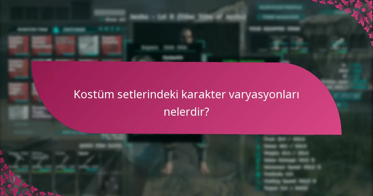 Kostüm setlerini talep etmenin riskleri nelerdir?